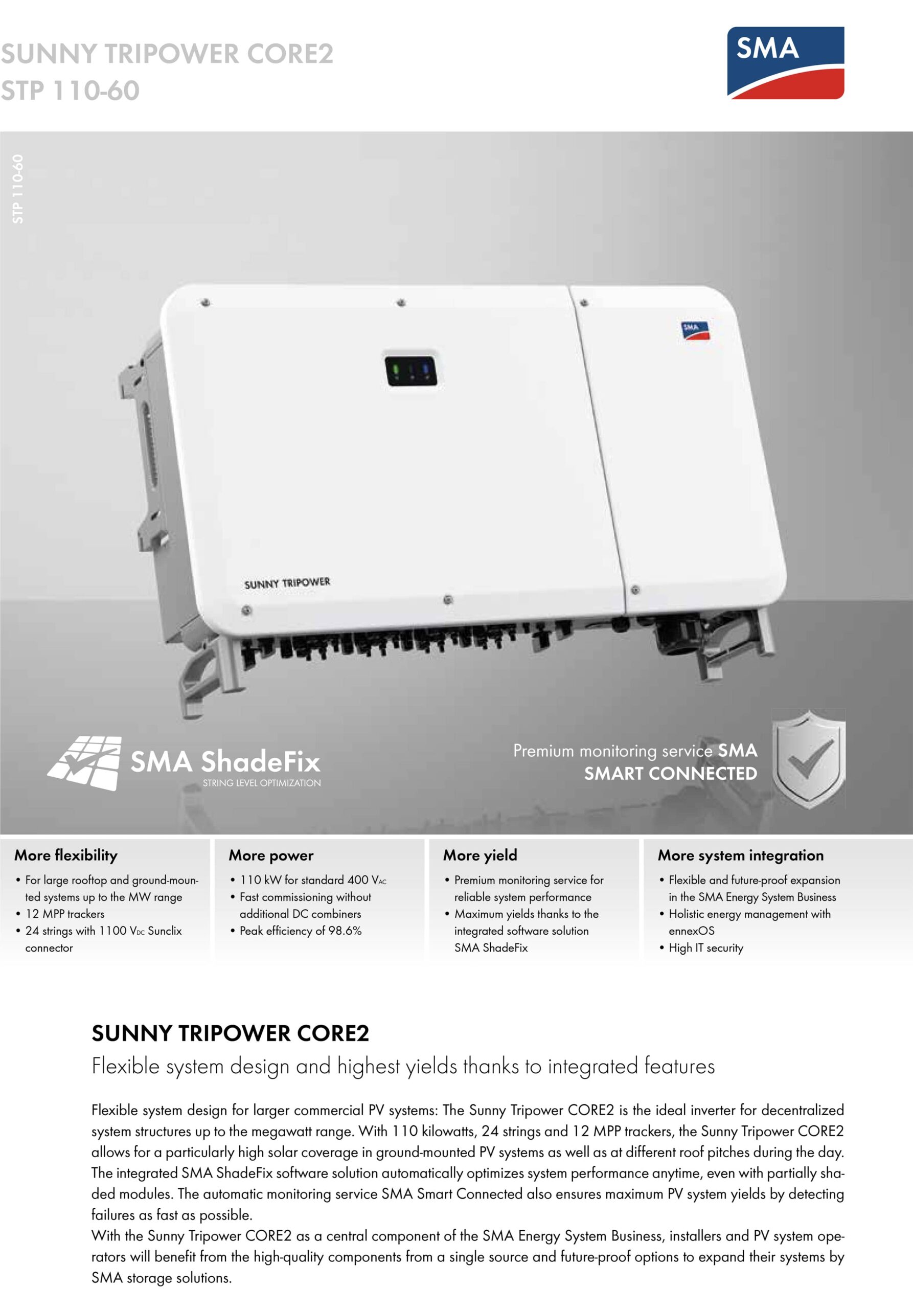 Sunny Tripower Core2 - Berde Renewables