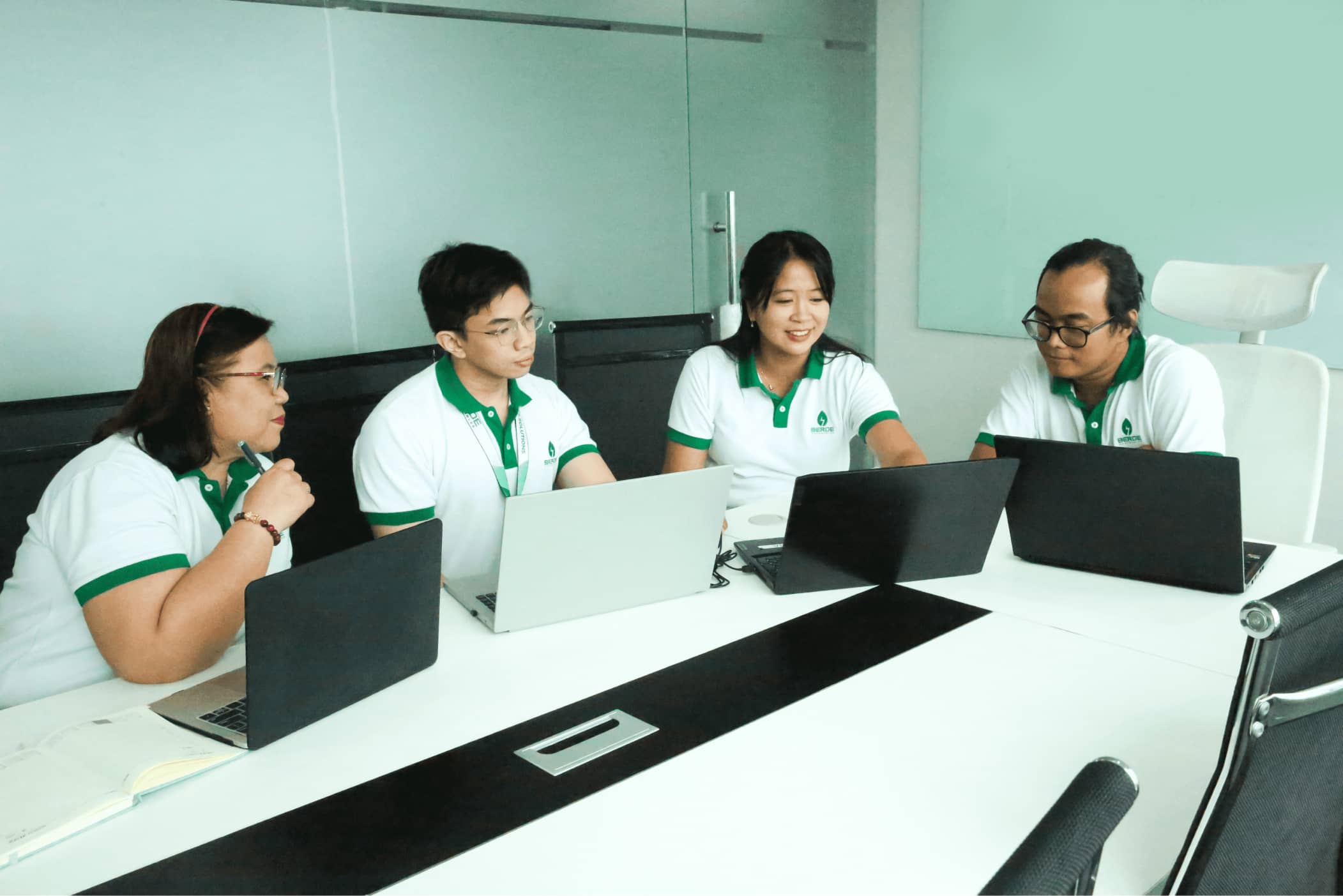 Berde Renewables ground-mount solar installation